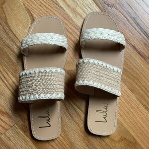 Lulus Sandals NEVER WORN